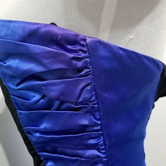 Vintage Gunne Sax Romantic Goth Y2K Sweetheart Neckline Princesscore Small Black - Picture 10 of 16